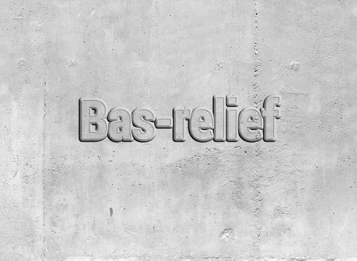 Visuel exposition bas-relief galerie Mathgoth (Paris)