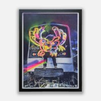 Bordalo II - Print Lighted Raven