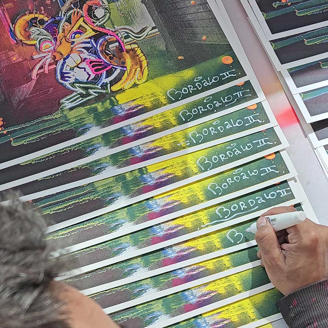 Bordalo II - Print Lighted Rat – Image 4