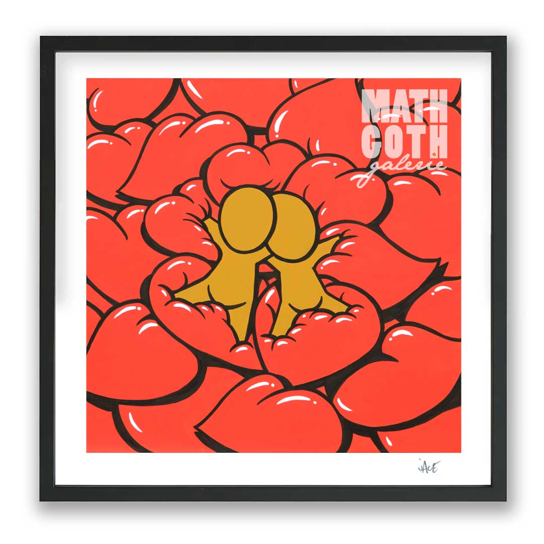 print Extase de l'artiste JACE, édité par la galerie Mathgoth (Paris)