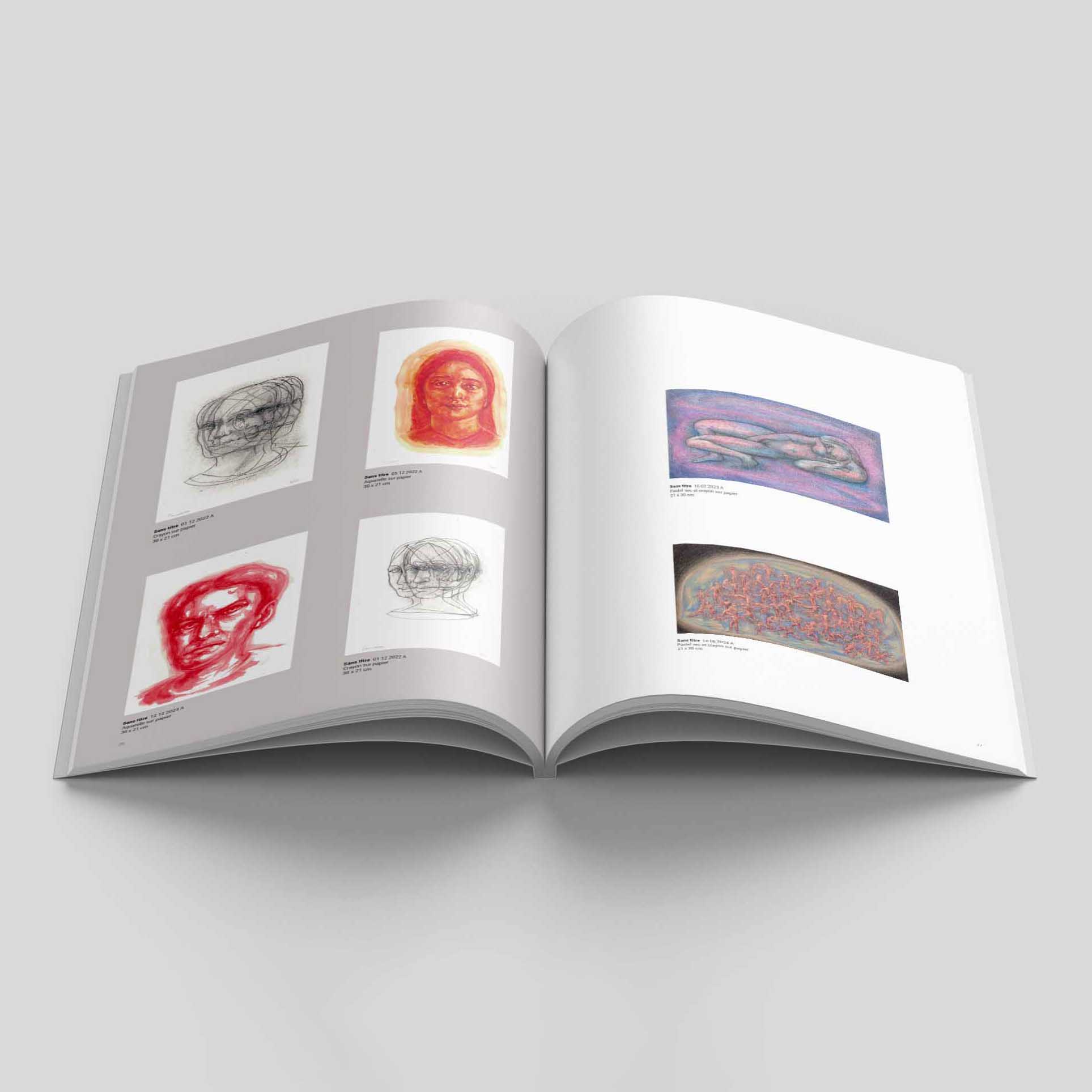 Catalogue d'exposition de l'artiste Jean Faucheur, galerie Mathgoth (Paris)