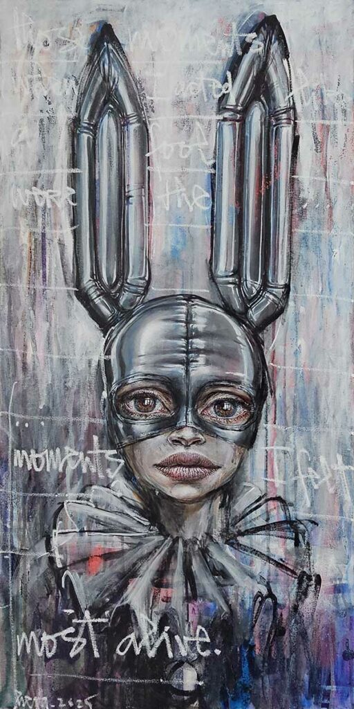 Hommage to the Fool I used to be de l'artite Hera du collectif Herakut