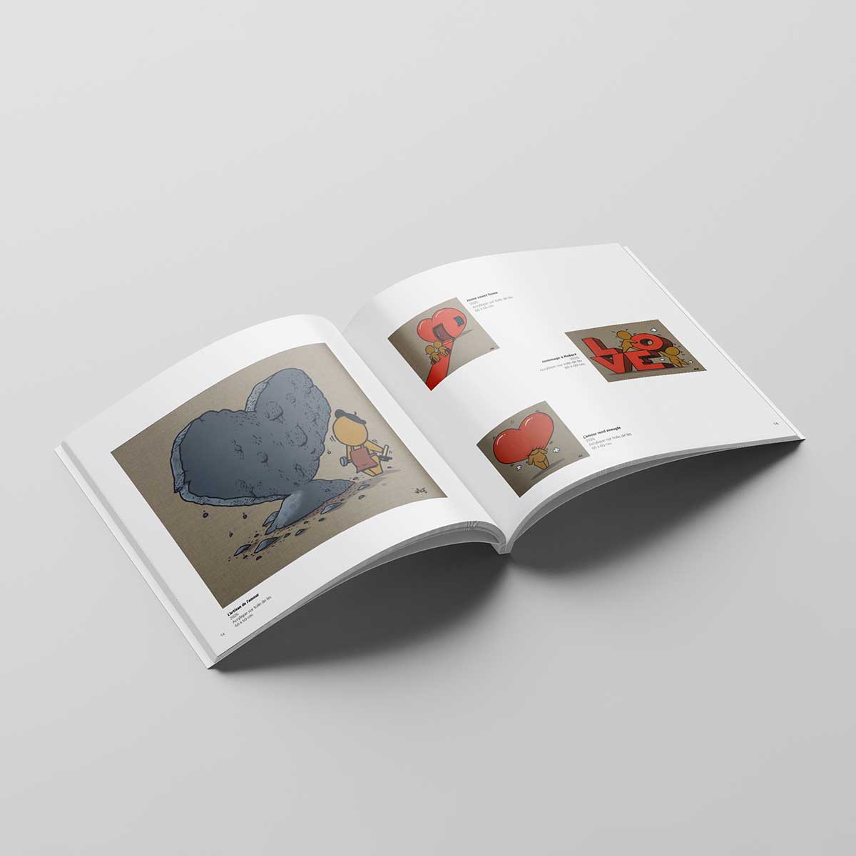 Catalogue d'exposition de l'artiste Jace, galerie Mathgoth (Paris)